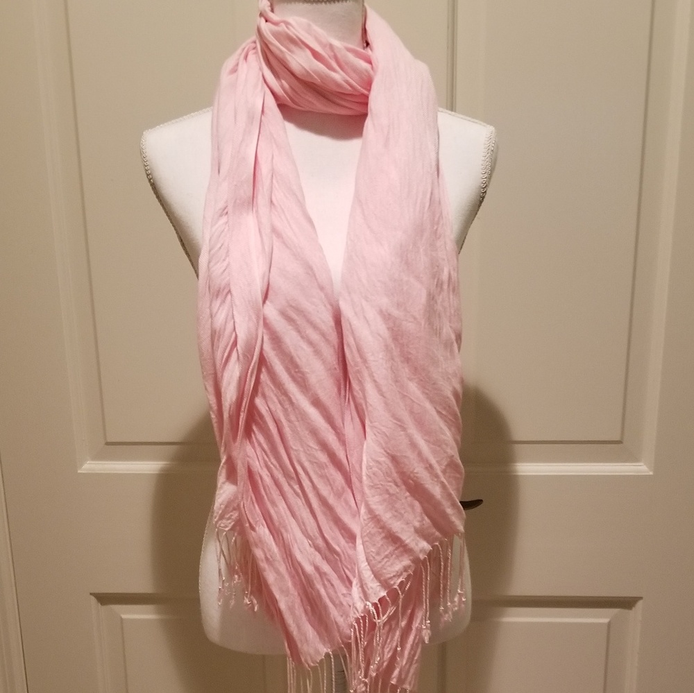 Gorgeous Pink Scarf from Paris EUC